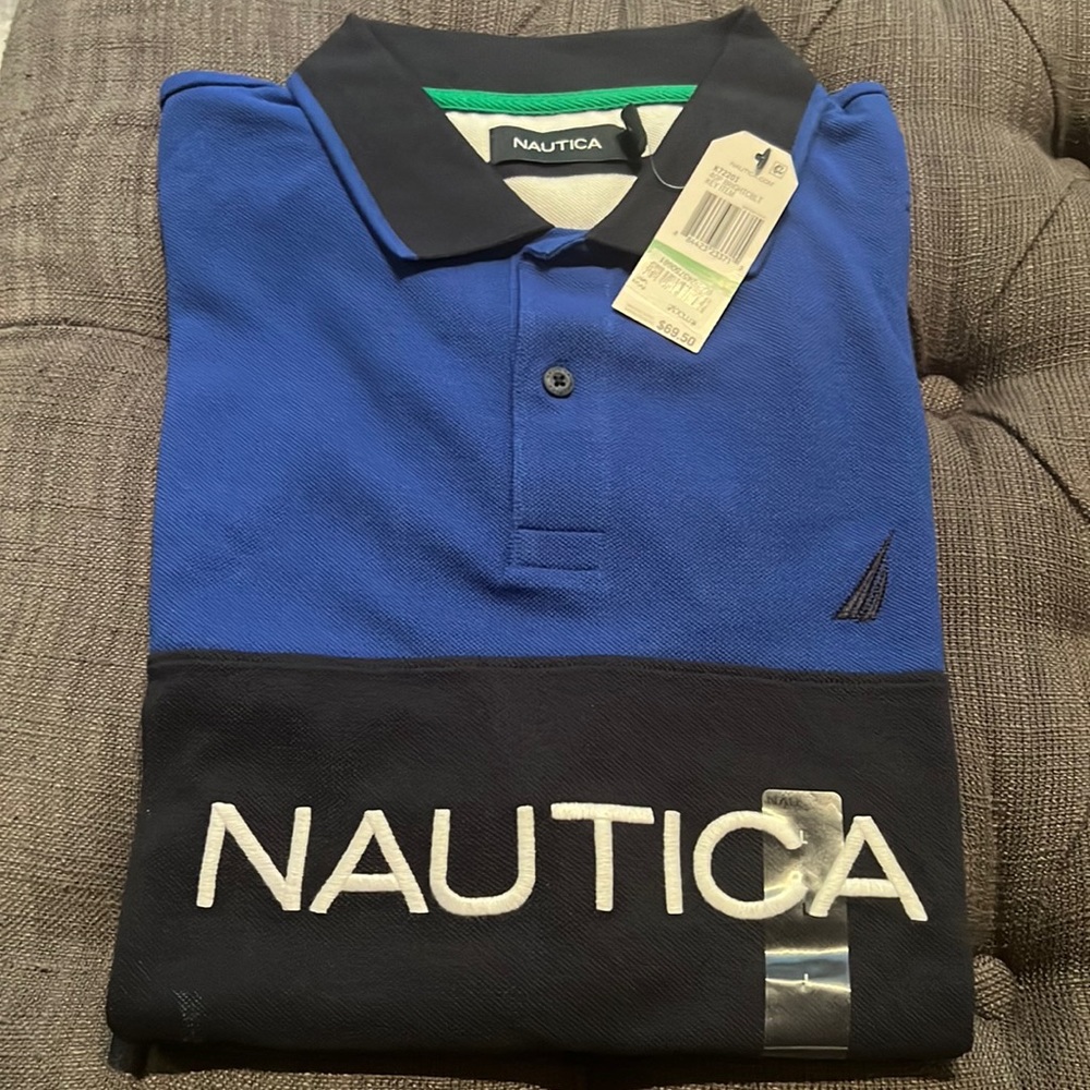 Nautica shirt size L NWT
